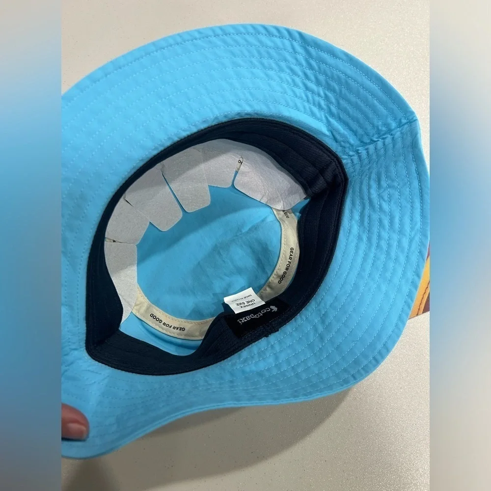 Cotopaxi Kids Bucket Hat Blue Sky NWT Wide Brim UV Protection